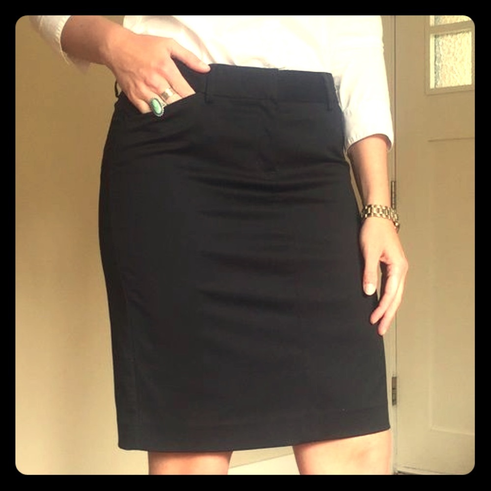 Express Editor black pencil skirt- size 2
